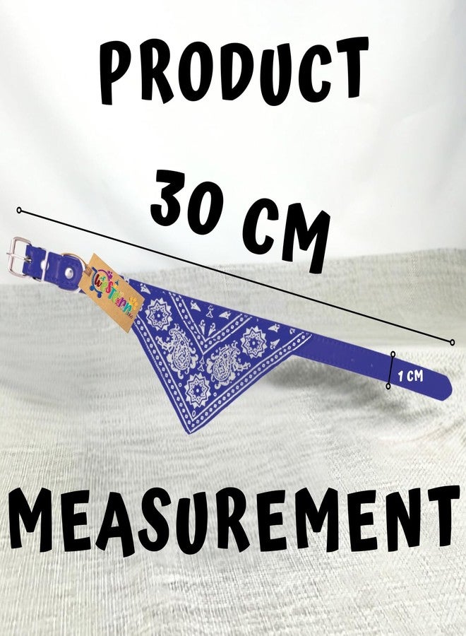 ويستيرن إرا وشاح أنيق للكلاب من العصر الغربي - إكسسوار مريح وقابل للتعديل للحيوانات الأليفة، مناسب للجراء والقطط الصغيرة، منديل عصري، مصنوع من قماش ناعم، مثالي للمناسبات الخاصة، قابل للغسل، مناسب للسلالات الصغيرة (أزرق) - Image 4